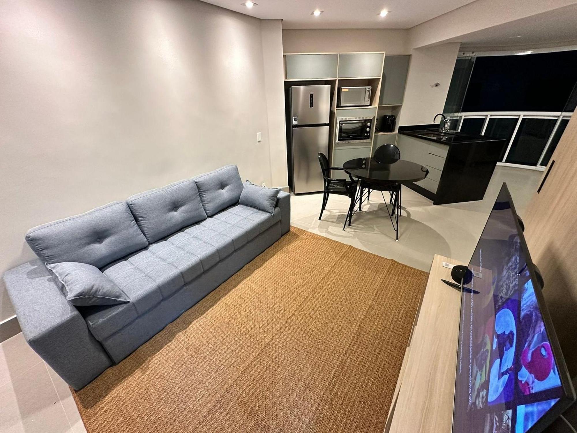 דירות סנטוס Residencial Estanconfor Com Vista Mar 2 Ac E Garagem מראה חיצוני תמונה