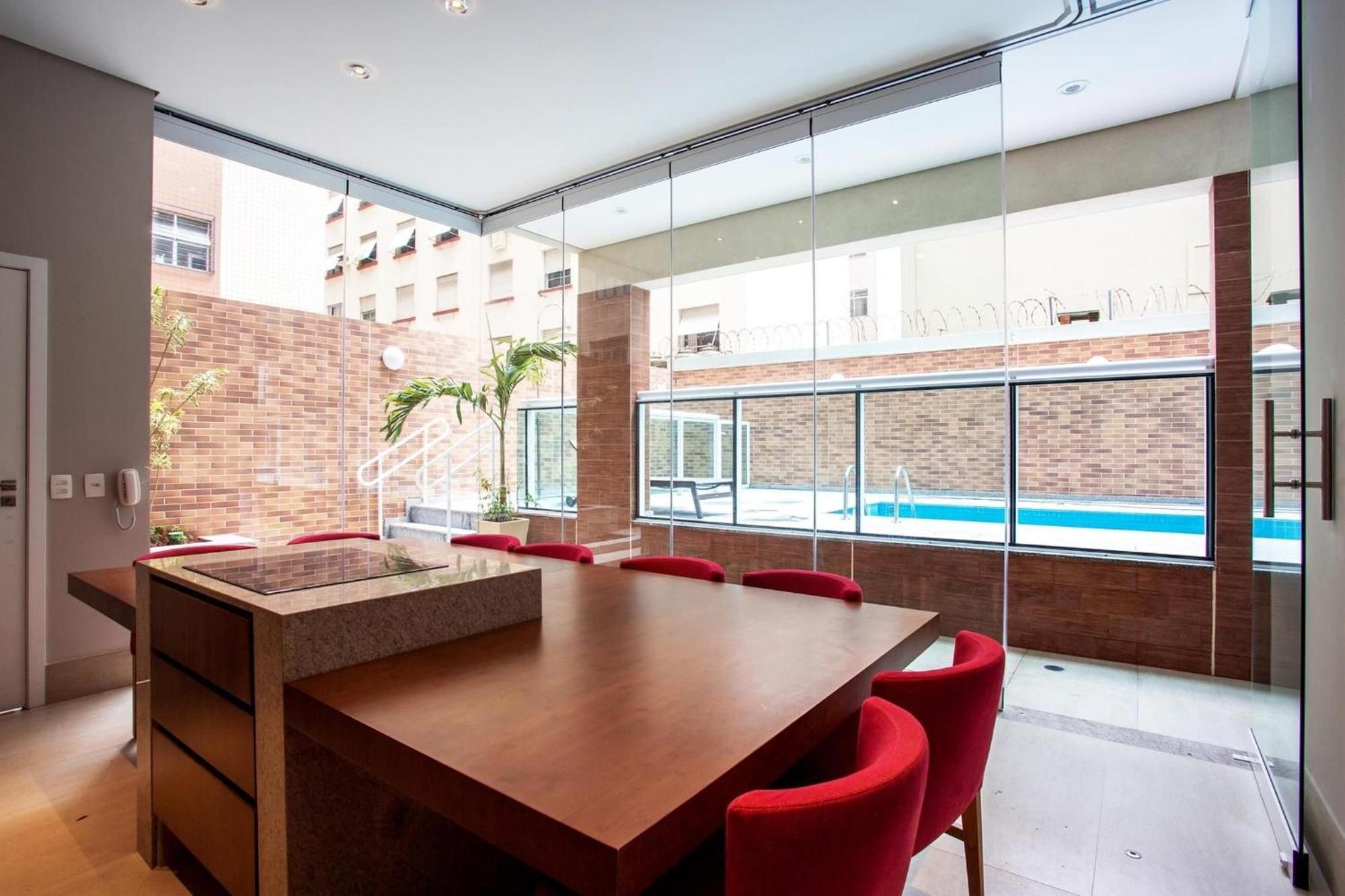 דירות סנטוס Residencial Estanconfor Com Vista Mar 2 Ac E Garagem מראה חיצוני תמונה