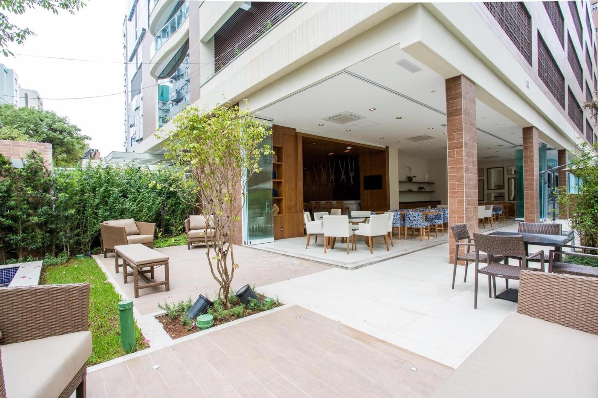 דירות סנטוס Residencial Estanconfor Com Vista Mar 2 Ac E Garagem מראה חיצוני תמונה