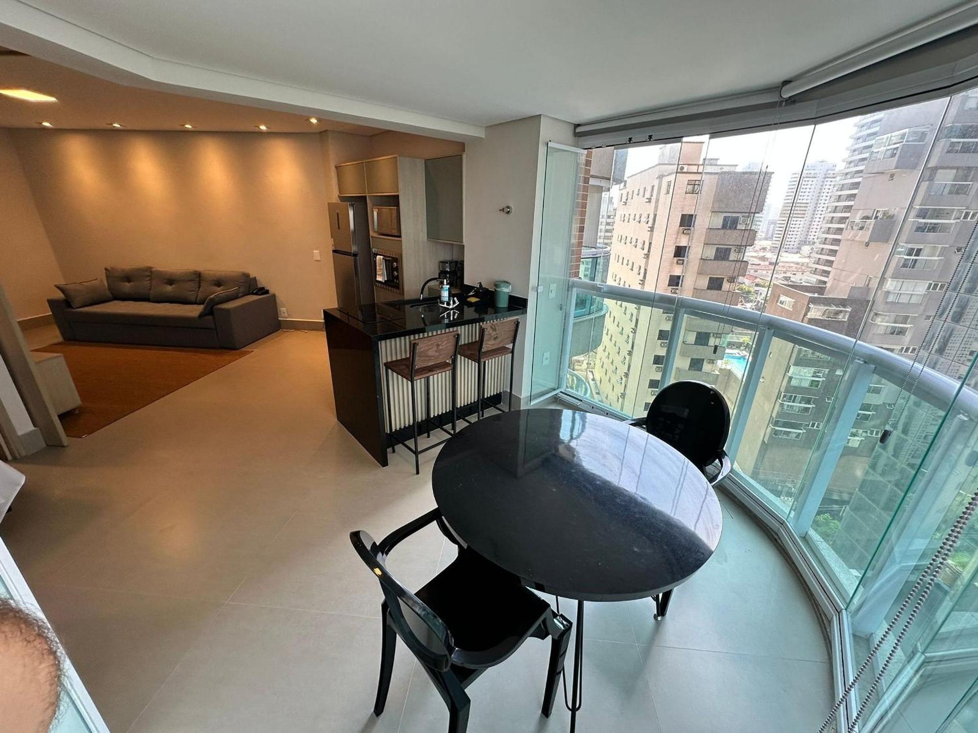 דירות סנטוס Residencial Estanconfor Com Vista Mar 2 Ac E Garagem מראה חיצוני תמונה